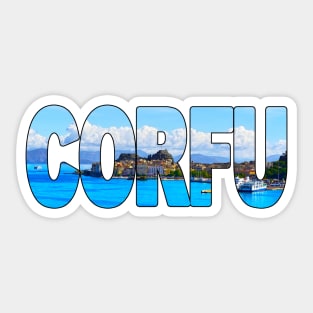 CORFU - Greece Perfect Day Sticker